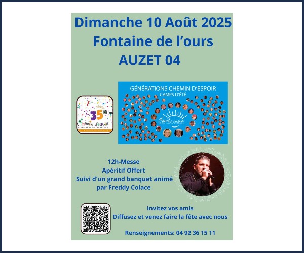 Auzet. Une sortie pour la Fête !