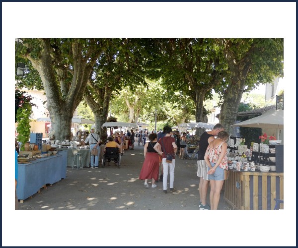 Roumoules. Marché Potier 2025
