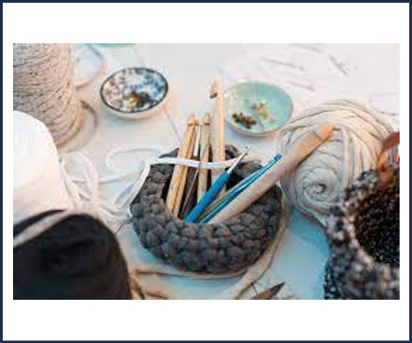Seyne les Alpes. Atelier crochet à L'Alternateur