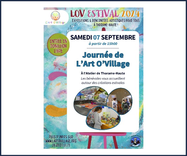 Thorame Haute. Journée de Lov Estival 2024