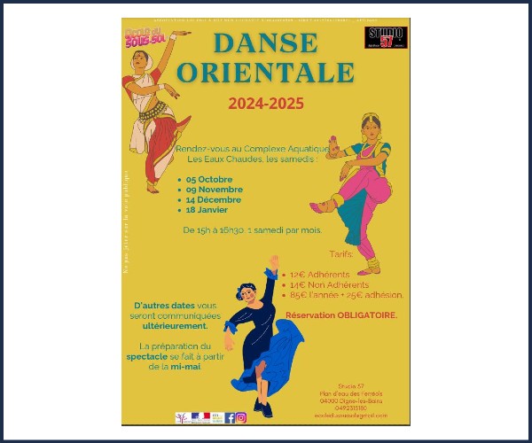 Digne les Bains. Stage de Danse Orientale
