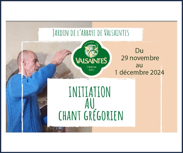 Simiane la Rotonde. Stage d'Initiation au chant Grégorien à l’Abbaye de Valsaintes