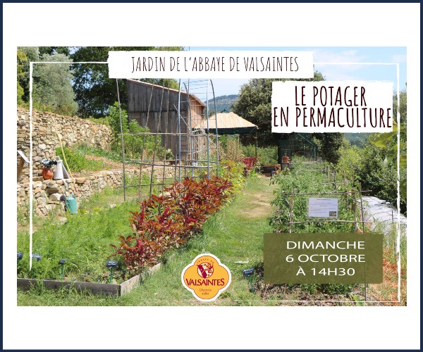 Simiane la Rotonde. Le potager en permaculture