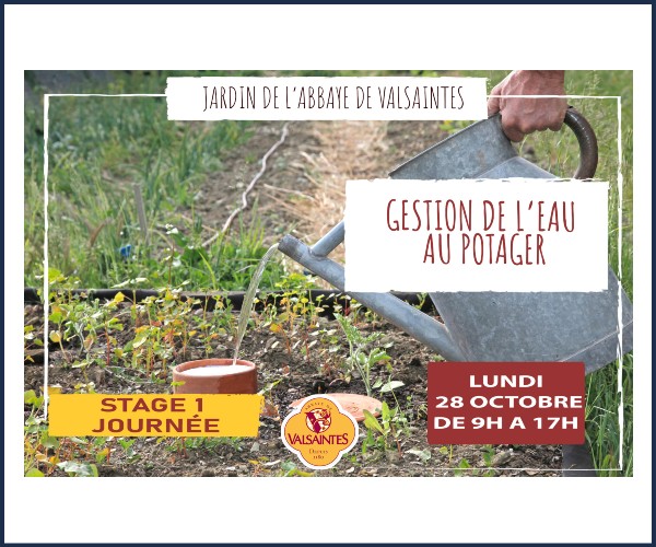 Simiane la Rotonde. Stage 1 Gestion de l'eau au potager