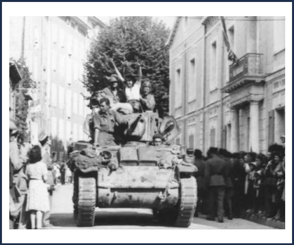 Digne les Bains. Fête de la Libération