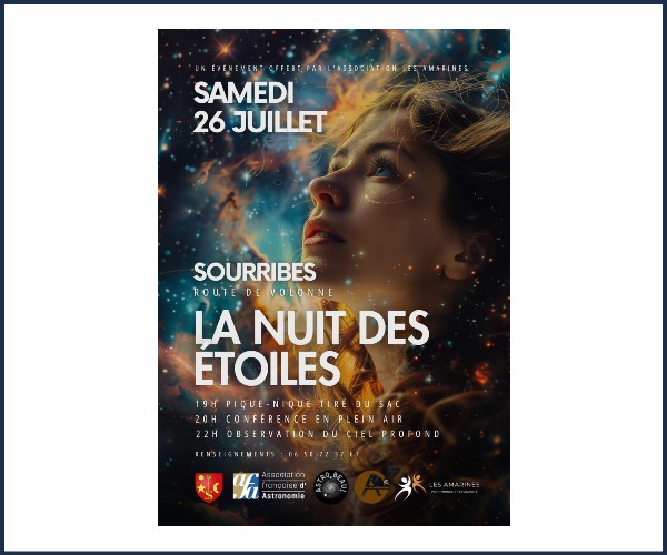 Quand le ciel devient spectacle, La Nuit des Étoiles à Sourribes