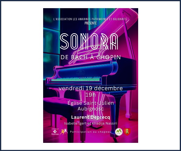 Aubignosc. Sonora, de Bach à Chopin