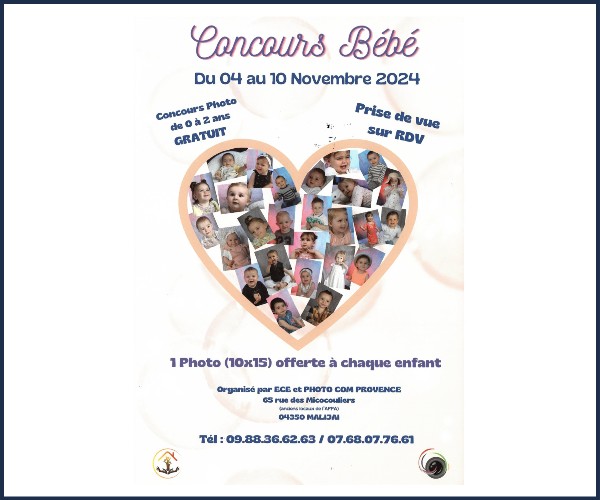 Malijai. Concours Bébé 2024