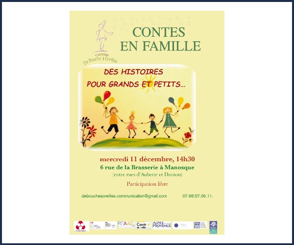 Manosque. Contes en famille