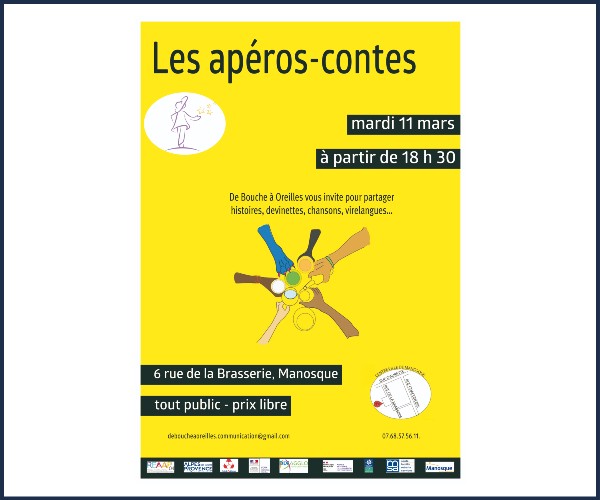 Manosque. Apéro Conté