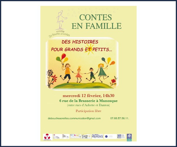 Manosque. Contes en Famille