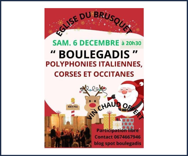 Le Brusquet. Concert Boulegadis