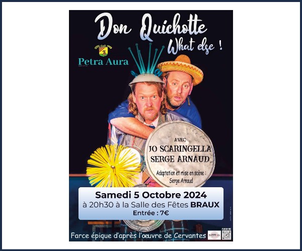 Braux. Spectacle Don Quichotte