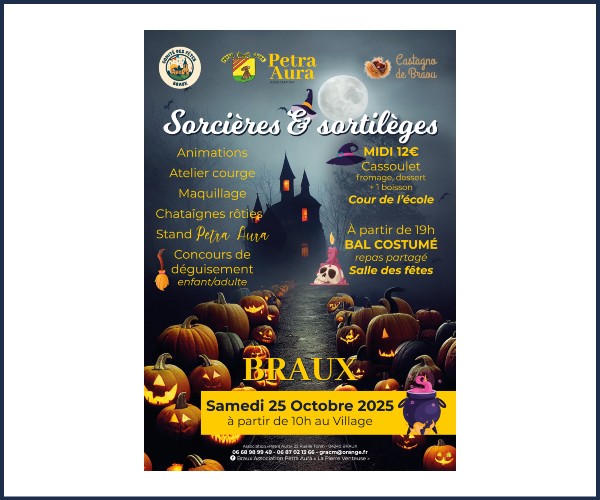 Braux. Sorcières & Sortilèges