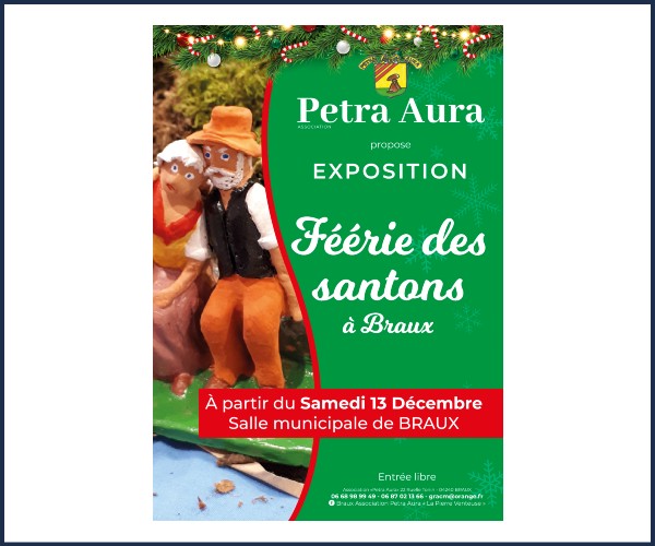 Braux. Exposition Féérie des Santons 2025