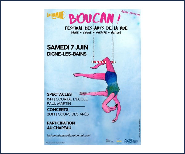 Digne les Bains. 4ème édition Festival Boucan !