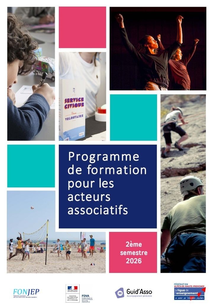 Formations des bénévoles 2ème semestre 2026