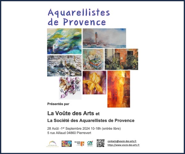 Pierrevert. Salon des Aquarellistes de Provence