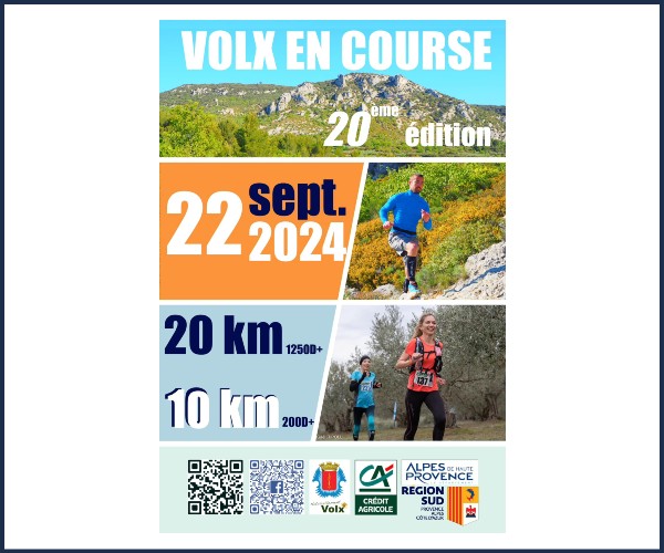 20ème édition Volx en Course