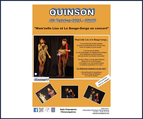 Quinson. Mam'zelle Lise et Le Bouge Gorge