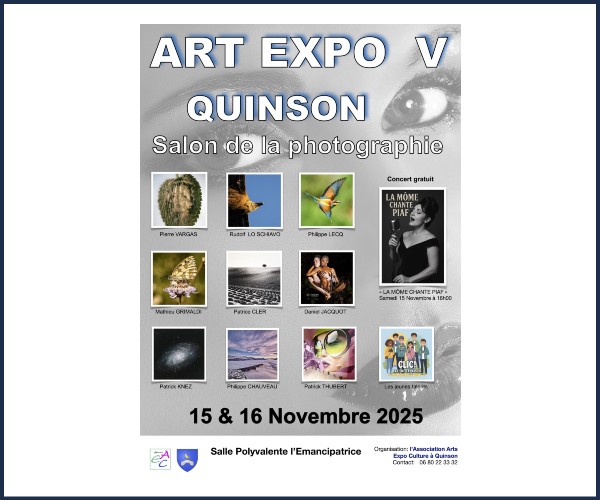 Quinson. 5è édition Art Expo V, Salon de la Photographie