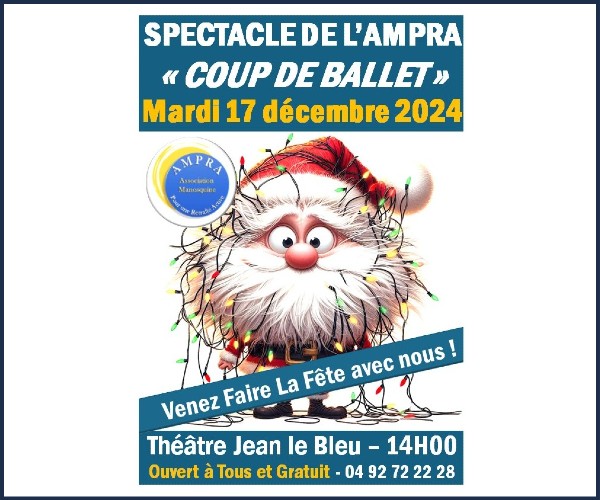 Manosque. Spectacle de Noël de l'AMPRA