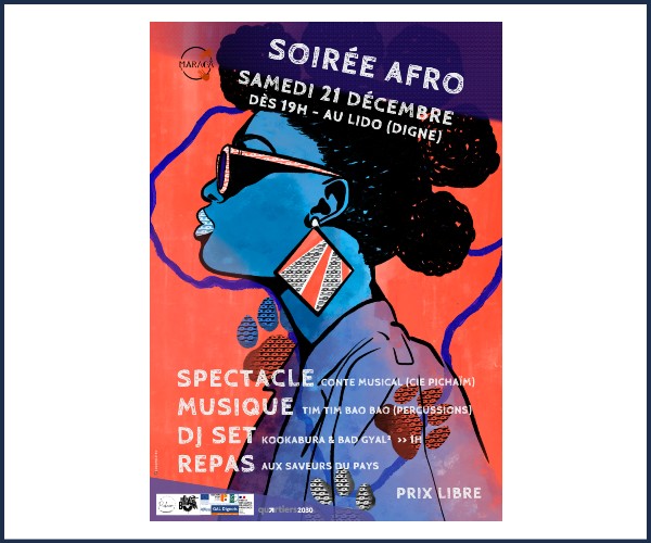 Digne les Bains. Soirée Afro