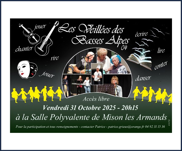 Mison. Veillées des Basses Alpes