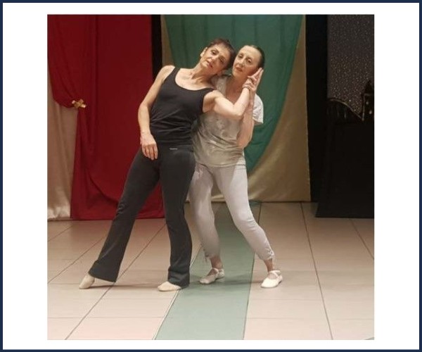 Saint Étienne les Orgues. Stage de danse Contemporaine