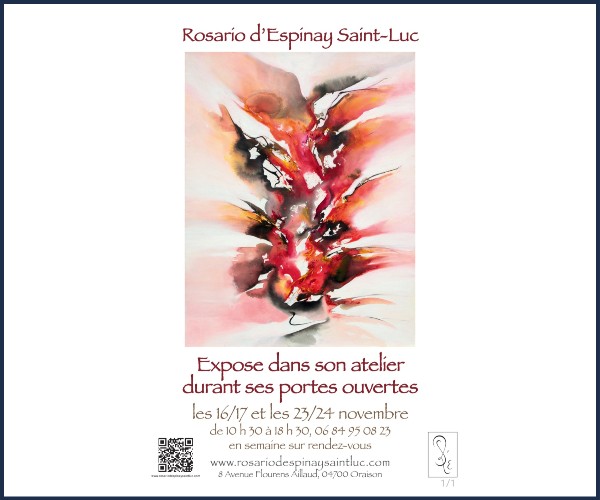 Oraison. Exposition atelier portes ouvertes