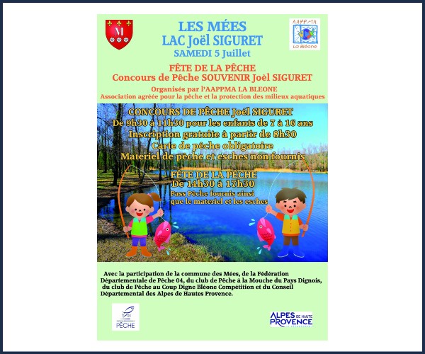 Concours de Pêche et Fête de la Pêche 2025