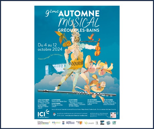 Gréoux les Bains. 9ème Automne Musical