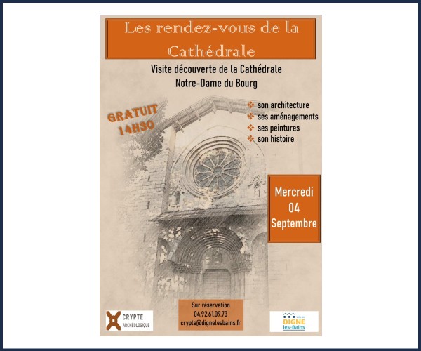 Digne les Bains. Les Rendez Vous de la Cathédrale, septembre