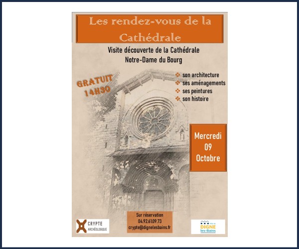 Digne les Bains. Les Rendez Vous de la Cathédrale, octobre