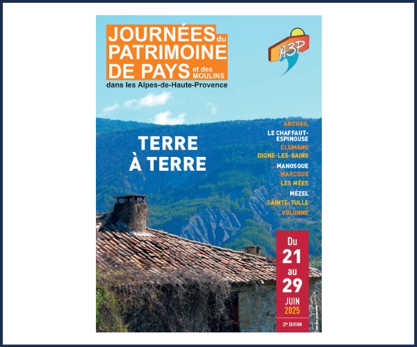Digne les Bains. Journées du Patrimoine de Pays et des Moulins 2025