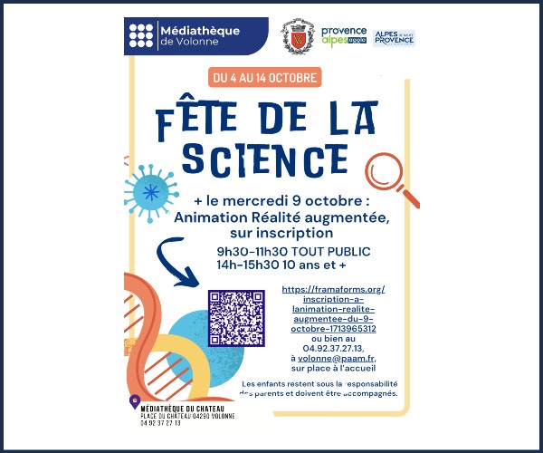 Volonne. Fête de la Science