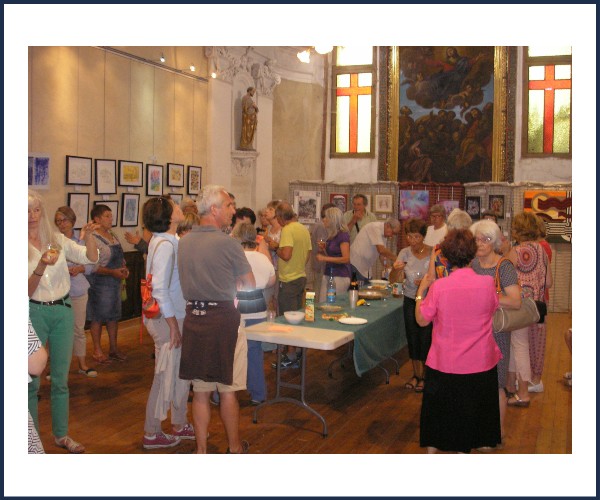 Jausiers. Exposition d'art plastique des Artistes en Ubaye