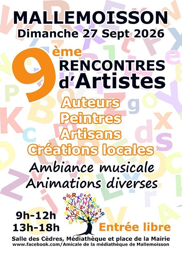 9ème Rencontres d'Artistes à Mallemoisson 