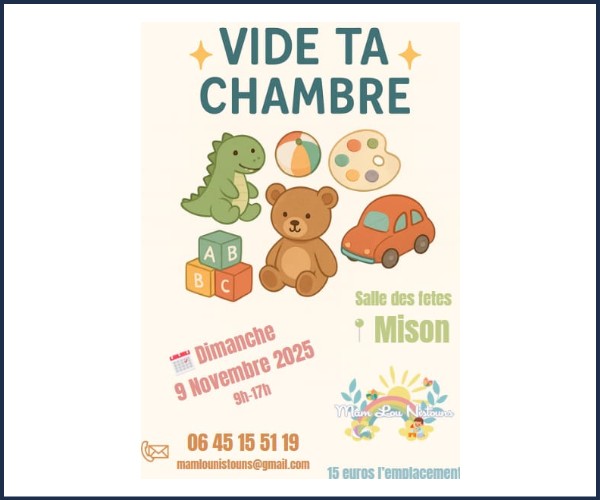 Mison. Vide ta Chambre