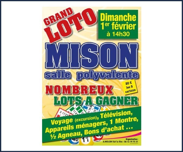 Loto aMis On fait la Fête