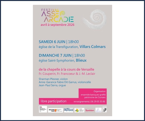 Festival Asse Arcade juin 2026 à Villars Colmars