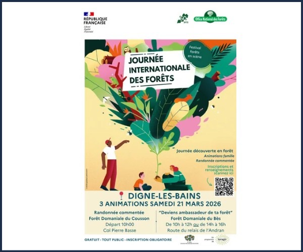 Journée Internationale des Forêts à Digne les Bains