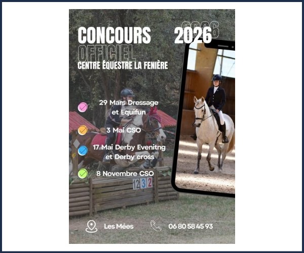 Concours officiel Derby 2026 aux Mées
