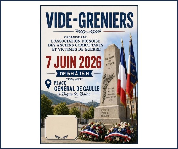 Vide greniers des Anciens Combattants