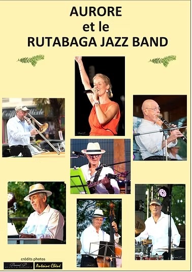 Concert, Aurore et Rutabaga Jazz Band à Vachères