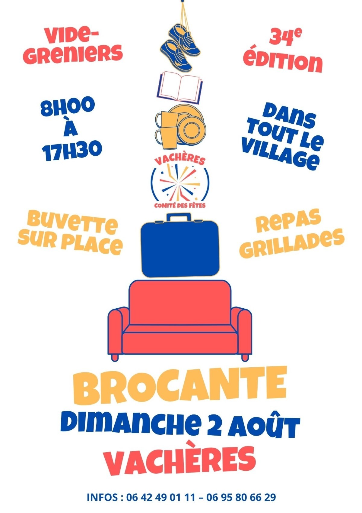 Brocante et vide greniers à Vachères