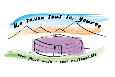 Un Savon sous la Yourte