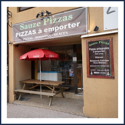 Le Sauze Pizzas Street Food