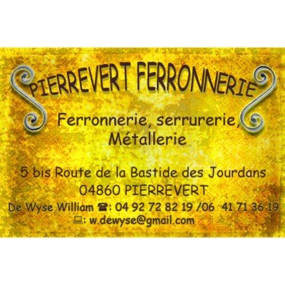 Pierrevert Ferronnerie